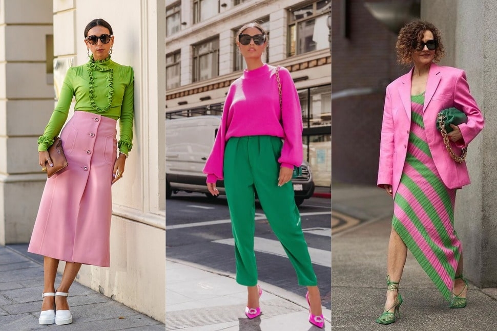 С чем сочетать зеленый цвет в одежде? - блог Issaplus